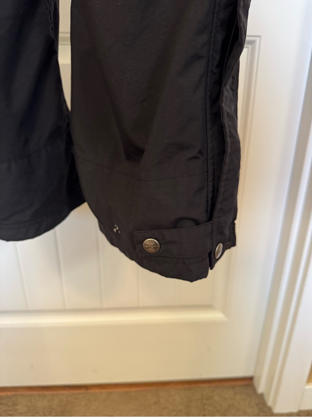 Carhartt Men's Black Cargo Snow Pants - Picture 4 of 7